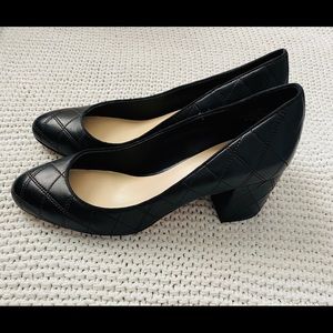 Nine West quilted heels SZ 9